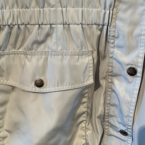 DKNY Light Blue Jacket | Size L - Picture 2 of 11